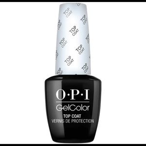 New OPI Gel Top Coat GelColor Nail Polish